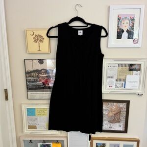 cabi Classic Black Sleeveless Dress
